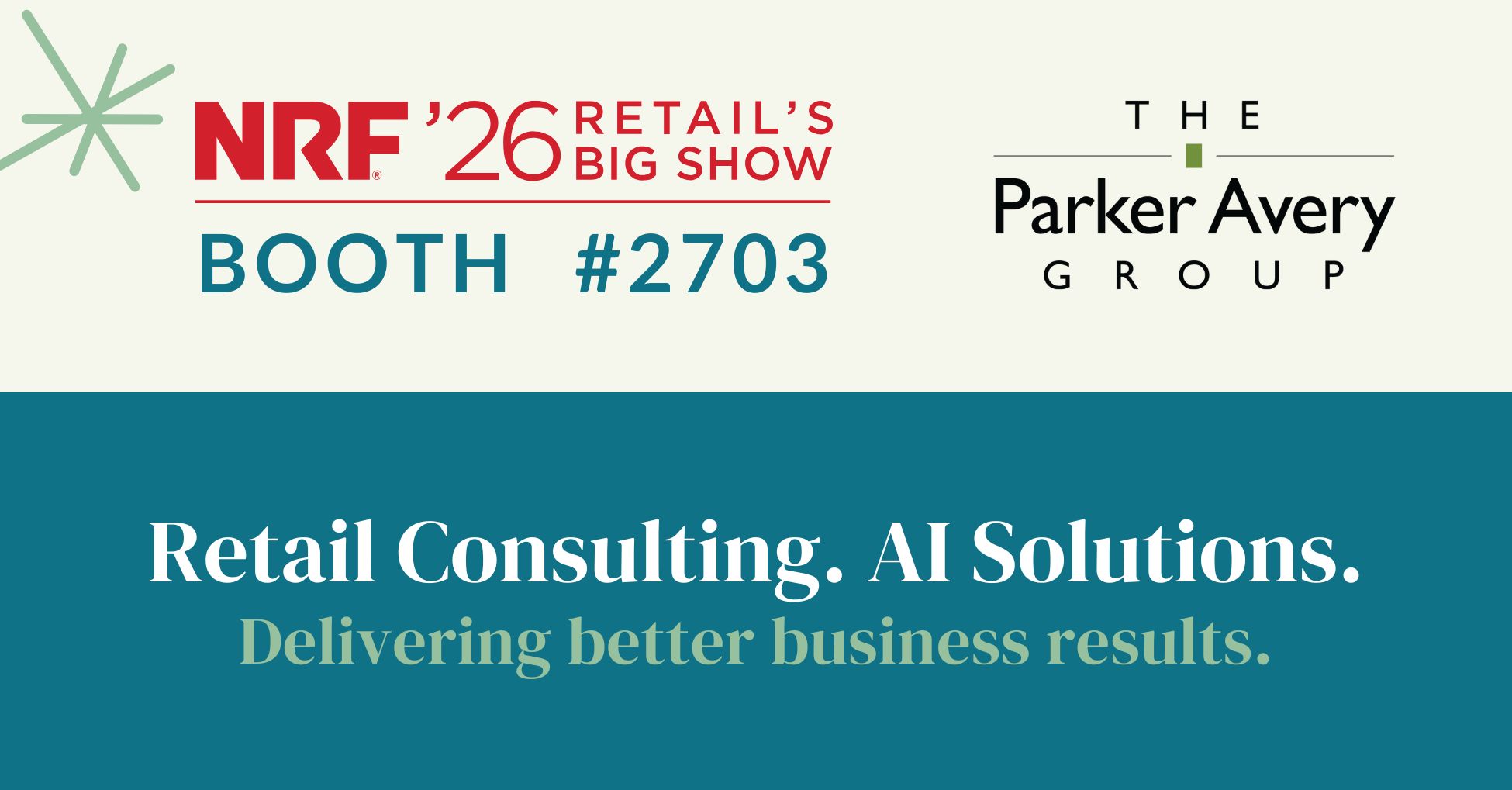 Parker Avery at NRF's Big Show 2026